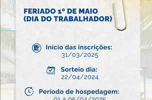 IPMT Praia - Dia do Trabalhador (Foto: Reprodução | PMT)