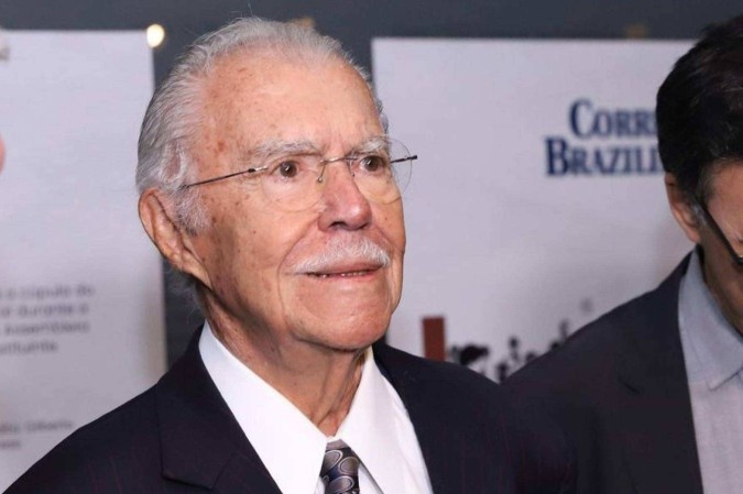 José Sarney em evento alusivo aos 40 anos da redemocratização.