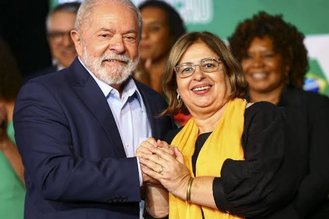 Lula e Cida Gonçalves