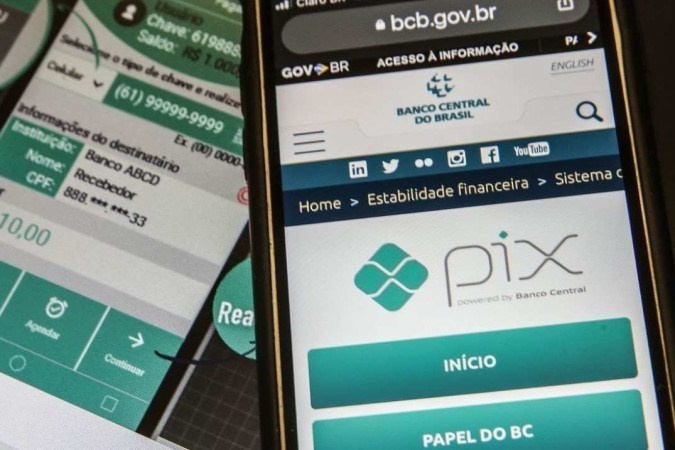 Mais de 260 mil chaves Pix estão relacionadas a 12 ocorrências reportadas pelo BC em 2024.