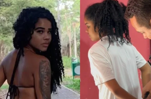 Maria Eduarda é presa pela segunda vez desde janeiro. (Foto: Reprodução)
