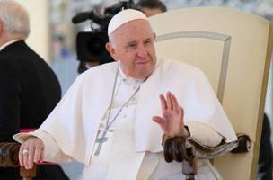 O líder da Igreja Católica está internado há 20 dias (Foto: Vatican News)