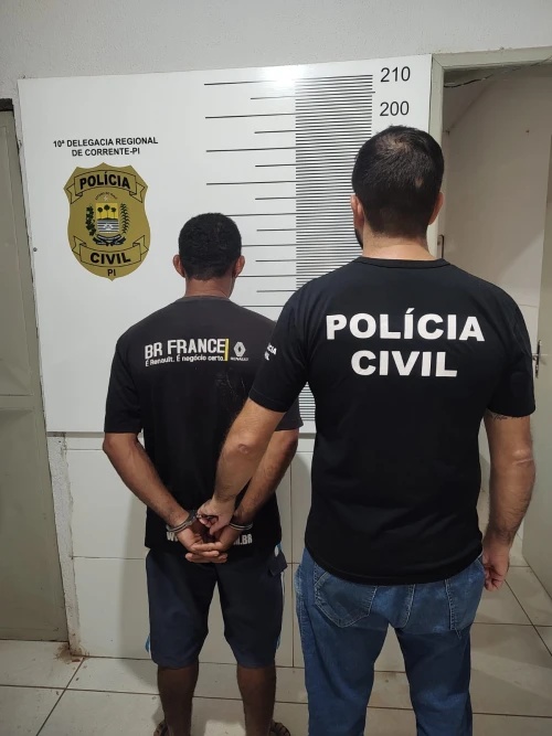 O mandado de prisão foi cumprido na tarde desta quinta-feira (13) em Corrente, no Piauí