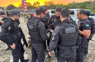 Operação 200 do Draco deflagrada na manhã desta quinta-feira (20) contra suspeitos de homicídios, extorsão e tráfico de drogas (Foto: Divulgação/SSP-PI)