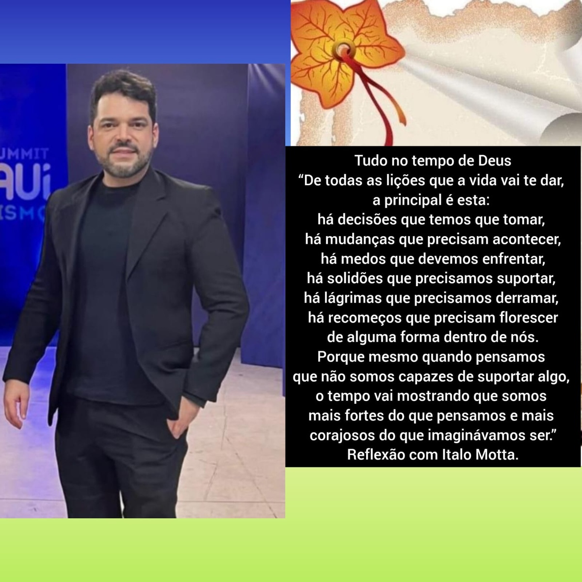 Pensamento do dia.