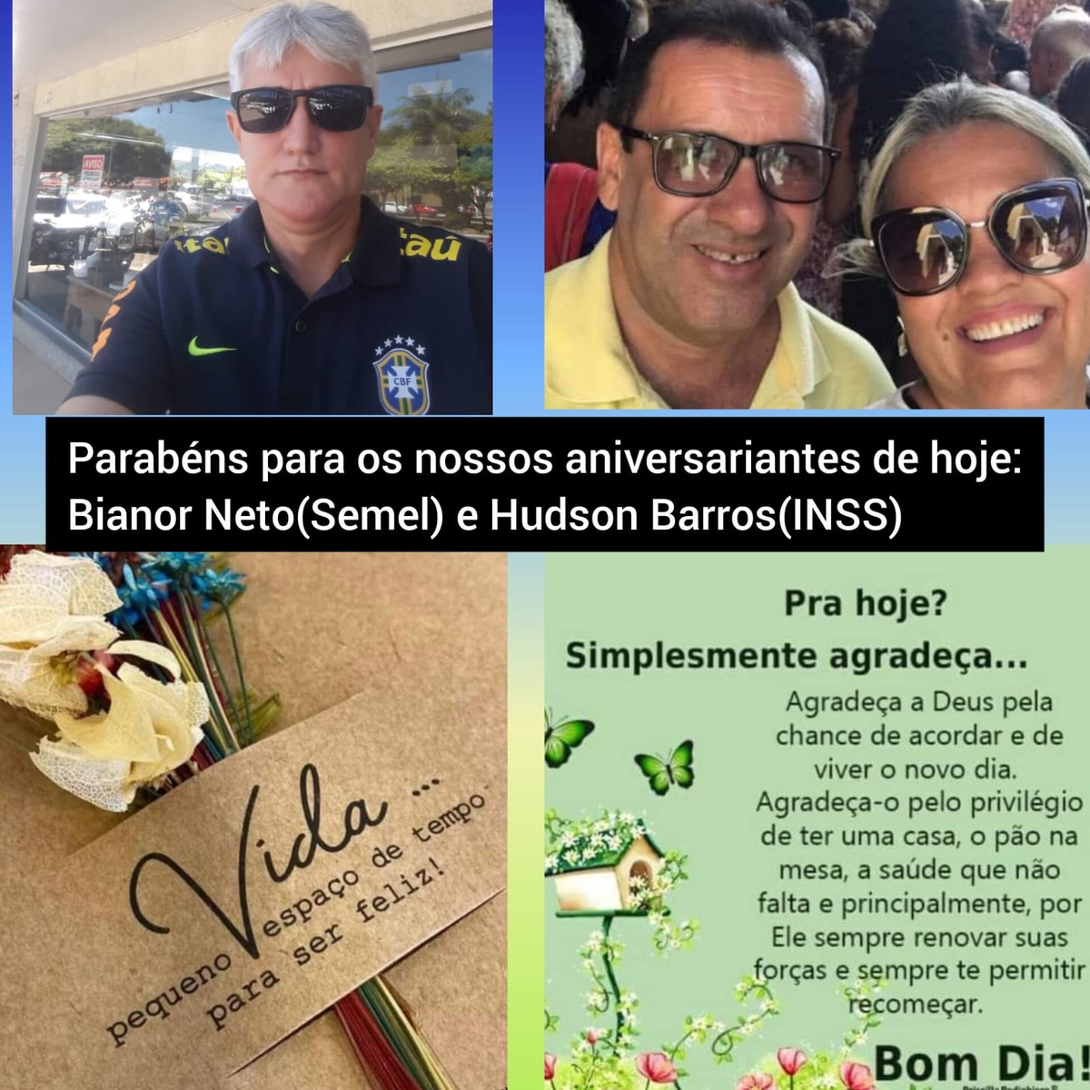 Pensamento do dia.