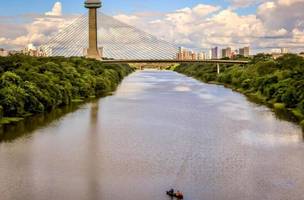 Ponte Estaiada Isidoro França (Foto: Governo do Piauí)