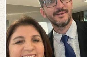 Prefeita Maninha e o filho Pedro,secretario de Fianças. Ele perdeu cargo na Alepi por envolvimento com a Policia (Foto: Reprodução)