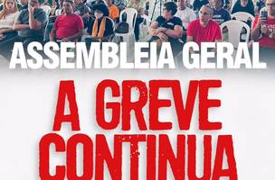 Professores seguem em paralização (Foto: Reprodução/ Sintepi)
