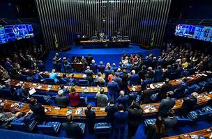 Projeto de lei em análise no Senado (Foto: Andressa Anholete/Agência Senado)