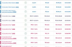(Reprodução/Tesouro Direto) (Foto: Divulgação / InfoMoney)