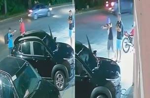 Sargento da PM é baleado durante tentativa de assalto em Teresina (Foto: Reprodução/Redes Sociais)