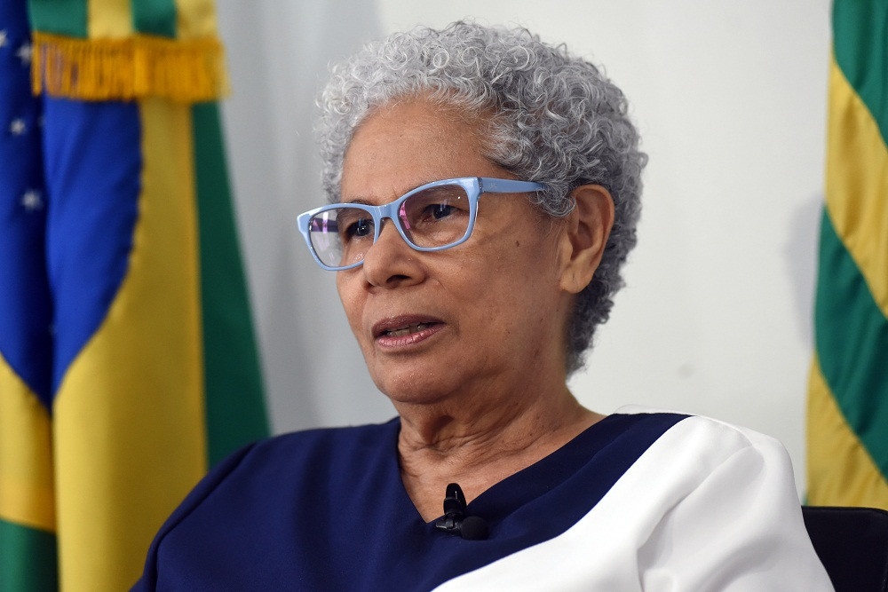 Secretária da Assistência Social, Trabalho e Direitos Humanos, Regina Sousa