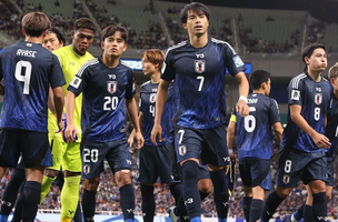 Seleção do Japão garantiu vaga para a Copa de 2026 (Foto: Reprodução | Divulgação | X| JFA)