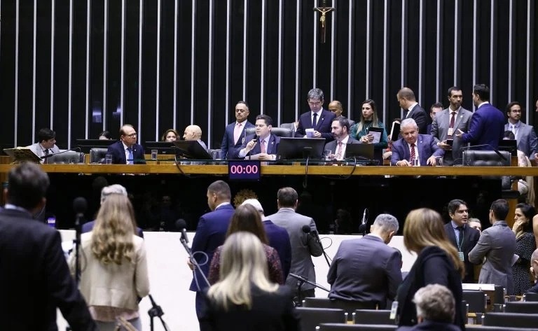 Sessão no Congresso Nacional