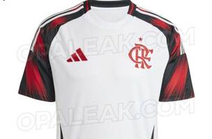 VAZOU! Veja imagens de possível camisa 2 do Flamengo para 2025 (Foto: Foto: Reprodução)