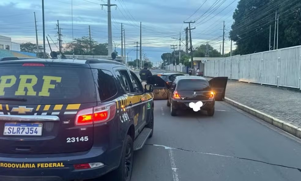 Veículo roubado por adolescente é recuperado pela PRF na BR-316