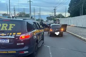 Veículo roubado por adolescente é recuperado pela PRF na BR-316 (Foto: Polícia Rodoviária Federal)