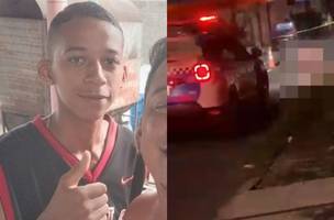 Yuri Henry Balbino da Silva Gomes, de 17 anos, foi baleado pelo PM ao tentar realizar um assalto (Foto: Reprodução)