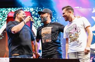 Zezo, Raí Saia Rodada e Luan Estilizado (Foto: Reprodução/Jony Edson)