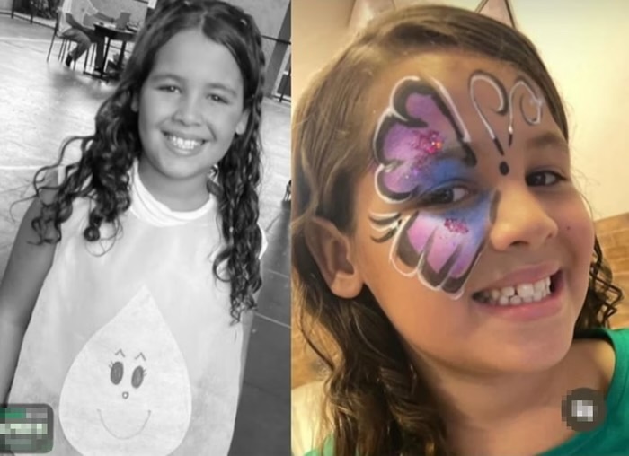 A menina teve uma parada cardiorrespiratória após participar do desafio