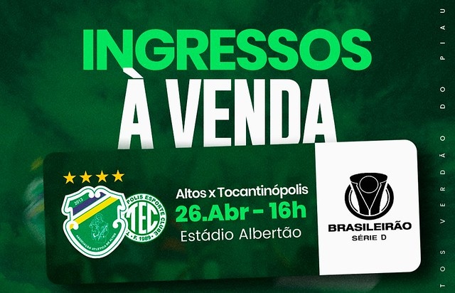 Altos X Tocantinópolis