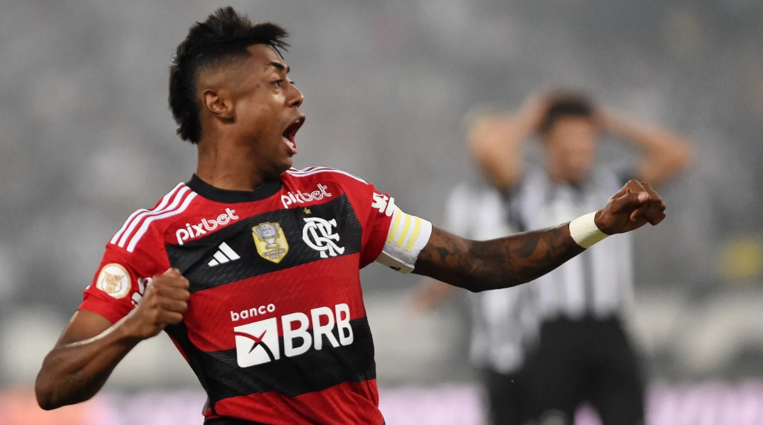 Bruno Henrique, do Flamengo.