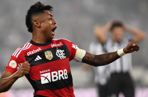 Bruno Henrique, do Flamengo. (Foto: Twitter Brasileirão)