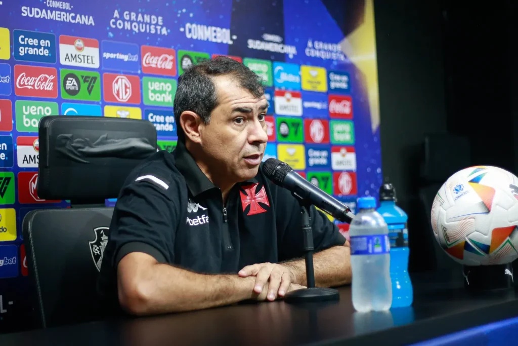 Carille em coletiva após empate de 0 a 0 do Vasco com Lanús