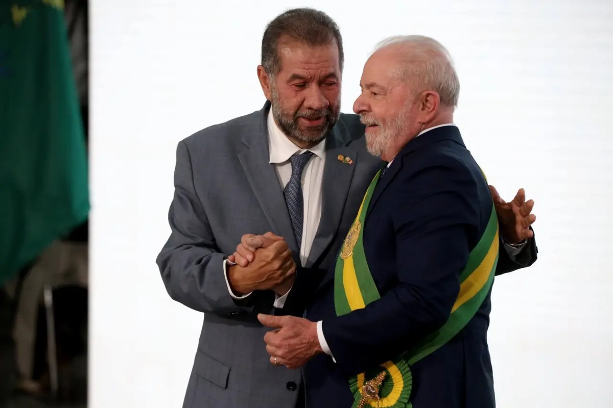 Carlos Lupi e Lula