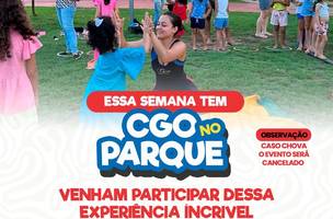 Centro faz eventos todos os fins de semana no Parque da Cidadania (Foto: Reprodução/CGO)
