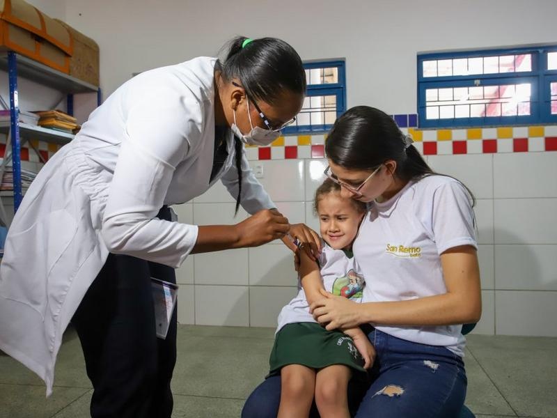 Ciência e Defesa da Vida, Campanha de vacinação nas escolas em Teresina