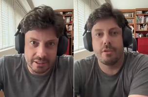 Danilo Gentili publicou um vídeo de 46 minutos contando detalhes sobre a denúncia de estupro que sua ex (Foto: Reprodução)