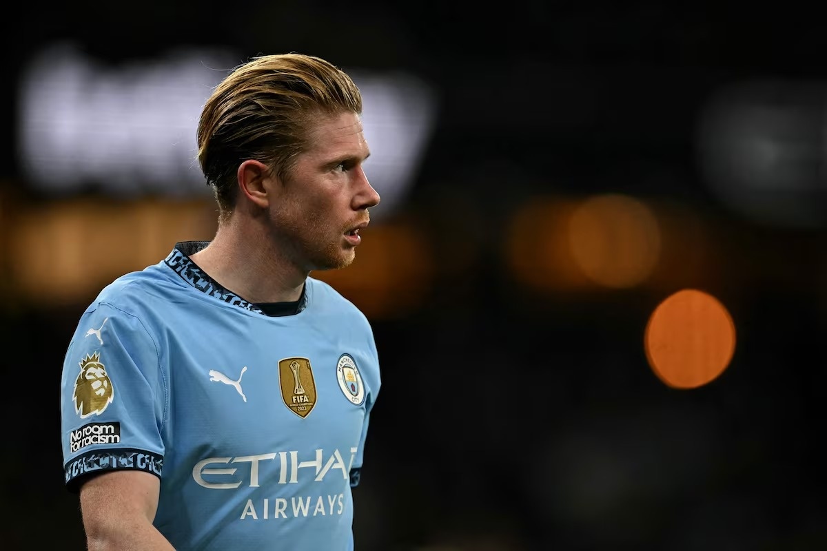 De Bruyne não renovará com o Manchester City e deixa a equipe ao final desta temporada