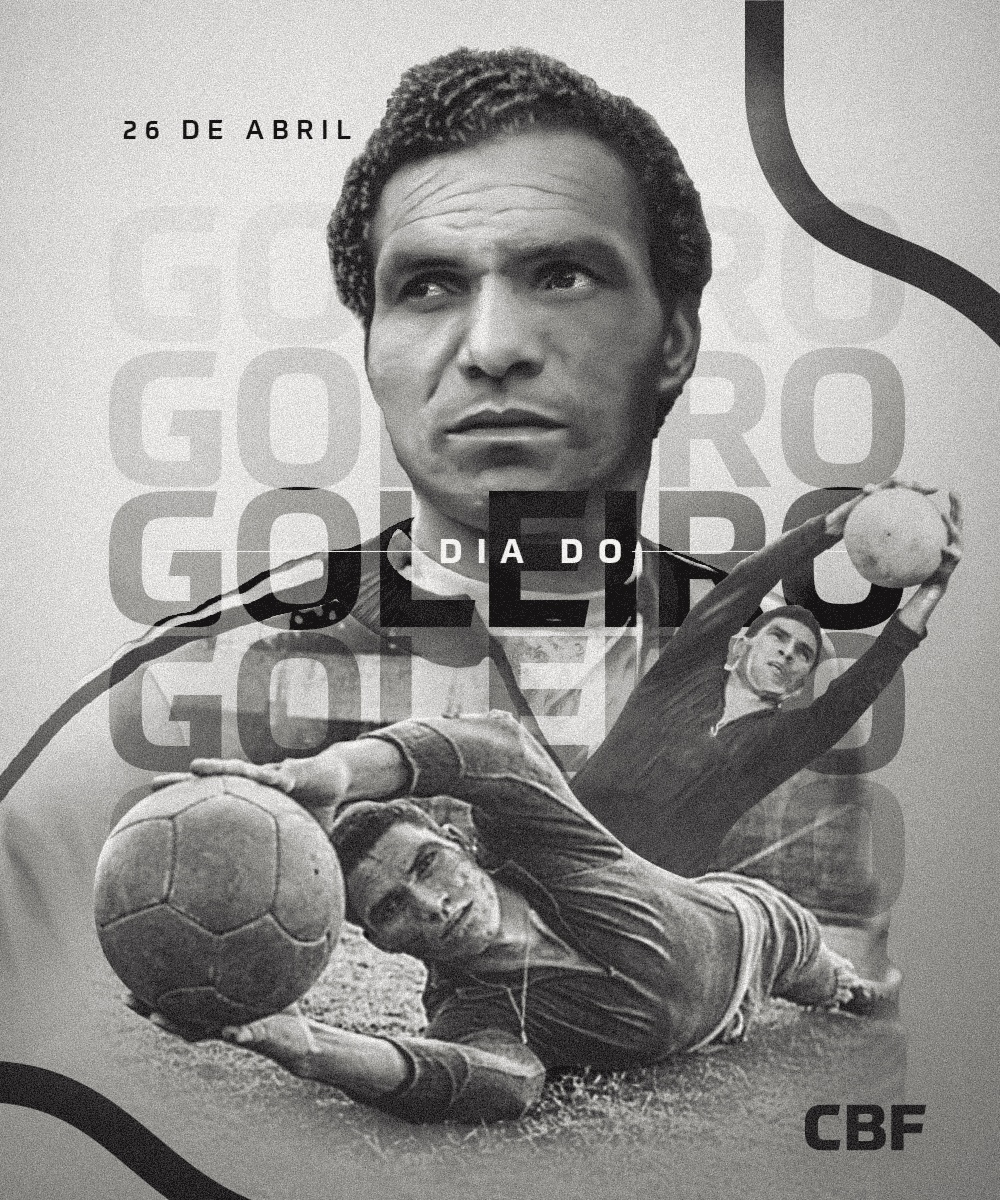 Dia do Goleiro, 26 de abril, é comemorado no aniversário de Manga.