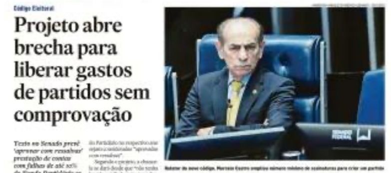 É praxe: o senador do Piauí ganha holofotes por suspeitas de coisas malfeitas que faz