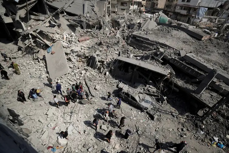 em Gaza