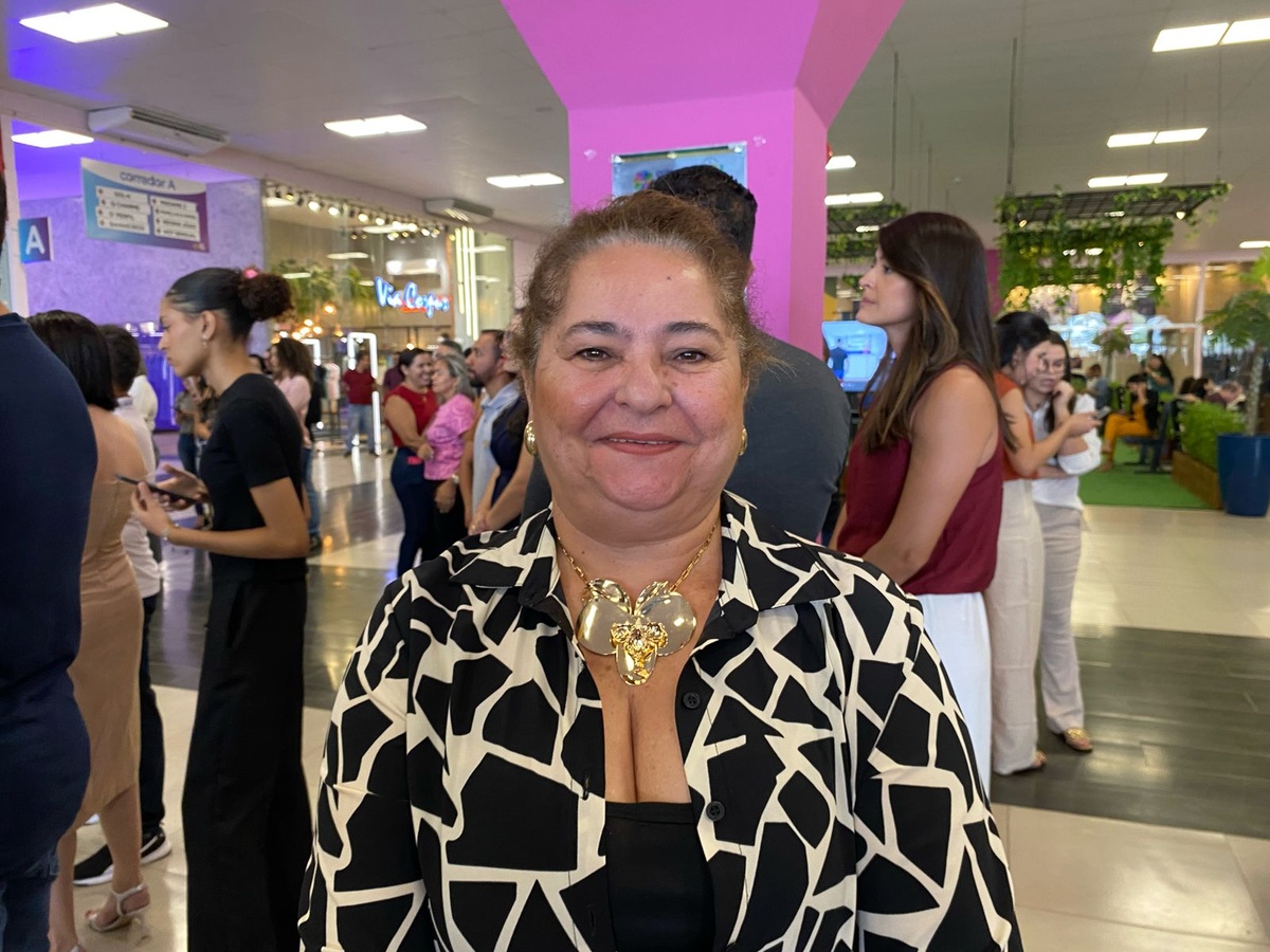 Empresária Maristela Aragão tem loja no Polo Piauí Center.