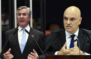 Fernando Collor | Alexandre de Moraes (Foto: Reprodução/Roque de Sá/Agência Senado; Rosinei Coutinho/STF)