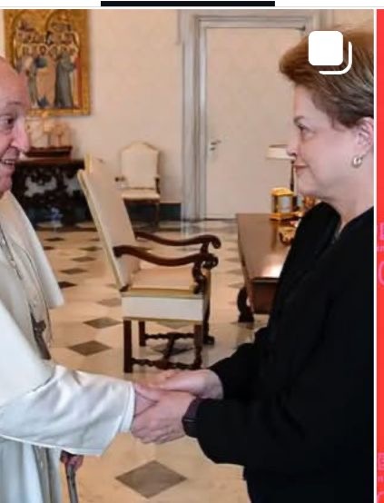 Frase do século: “ele foi um papa religioso”, diz Dilma Rousseff, sobre o papa Francisco