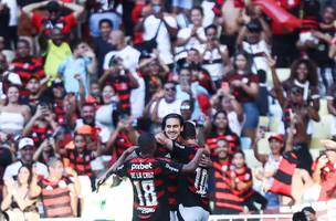goleia o Corinthians no estádio do Maracanã (Foto: Flamengo)