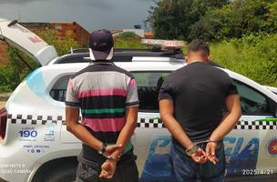Homens detidos em Pedro II (Foto: SSP/PI)