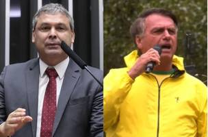 Lindbergh critica Bolsonaro por ataques sistemáticos às instituições democráticas. (Foto: Bruno Spada/Câmara e Reprodução/YouTube)