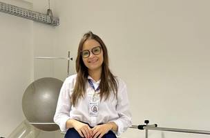Lívia Lima, Responsável Técnica da Clínica-Escola de Fisioterapia da UNINASSAU Sul (Foto: Reprodução/UNINASSAU)