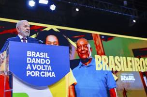 Lula destaca avanços sociais durante cerimônia "O Brasil dando a volta por cima". (Foto: Reprodução | Ricardo Stuckert | PR)