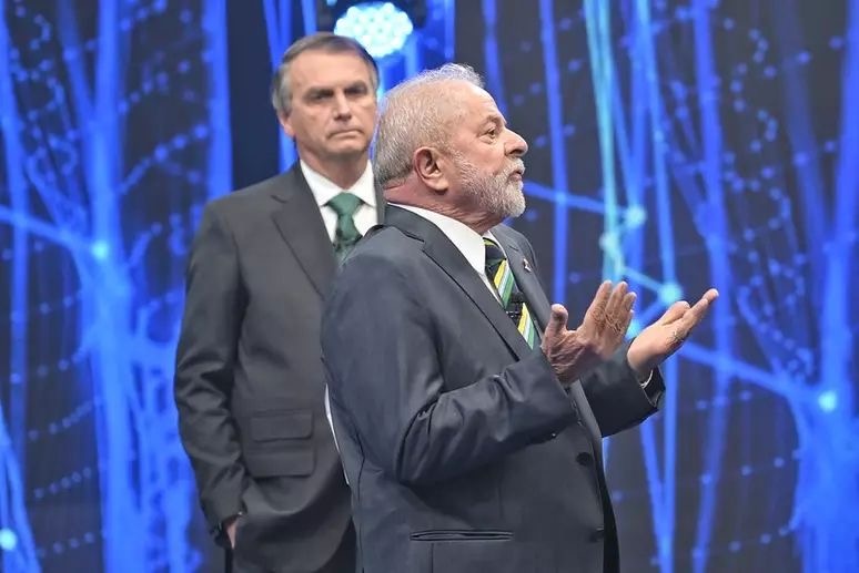 Lula e Bolsonaro