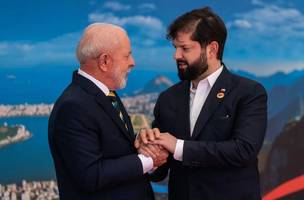 Lula e Boric (Foto: MARCELO SEGURA/PRESIDÊNCIA DA REPÚBLICA DO CHILE)