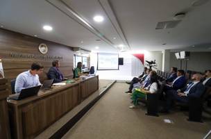 MPPI reúne prefeitos para tratar sobre ações de encerramento de lixões (Foto: Reprodução/MP-PI)