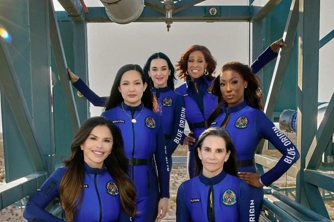 Mulheres que vão embarcar na missão