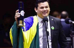 "Não vou dizer que vou matar o cara, mas eu quero que ele morra", disse o deputado Gilvan da Federal. (Foto: Reprodução | Câmara dos Deputados)
